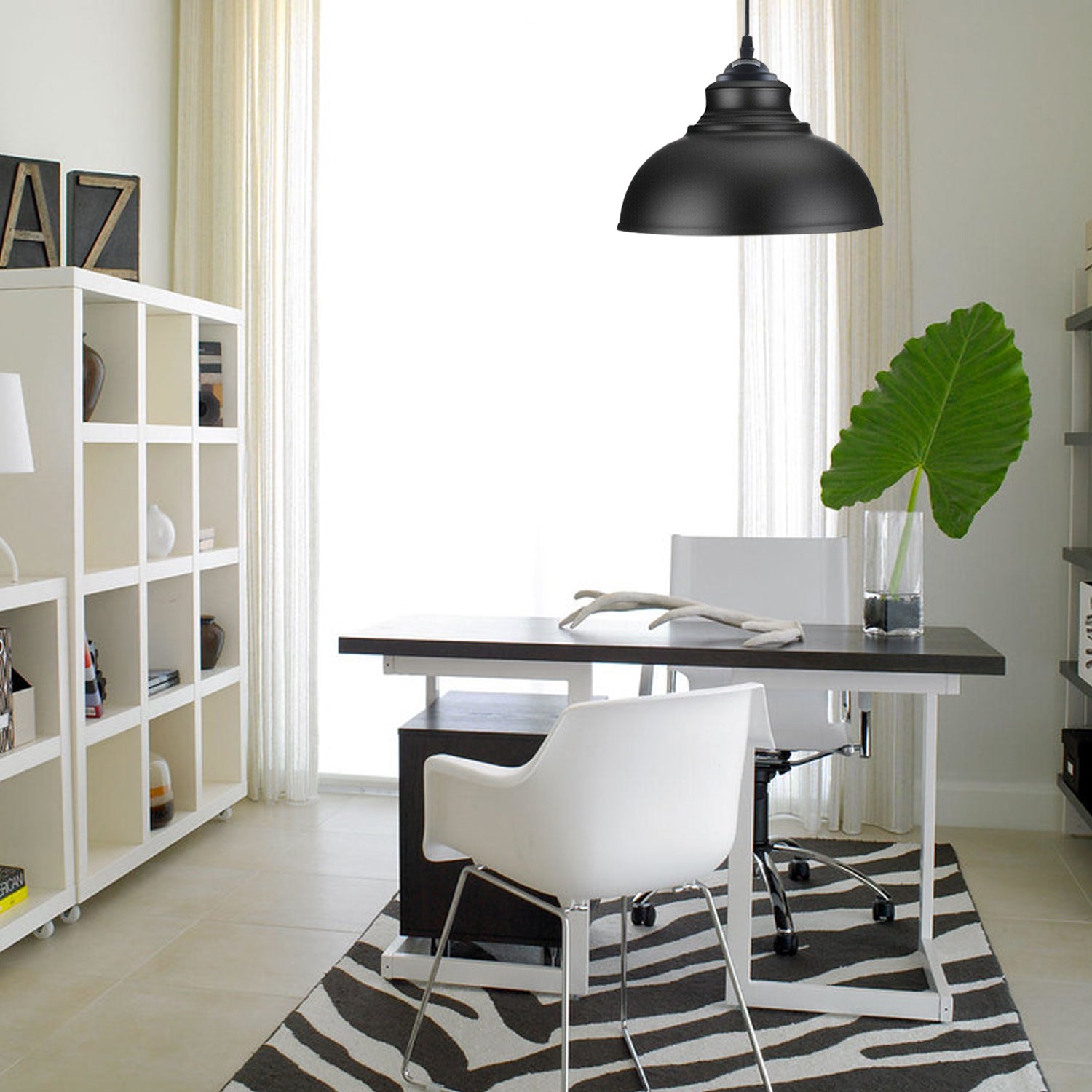 Modern Black Pendant Light