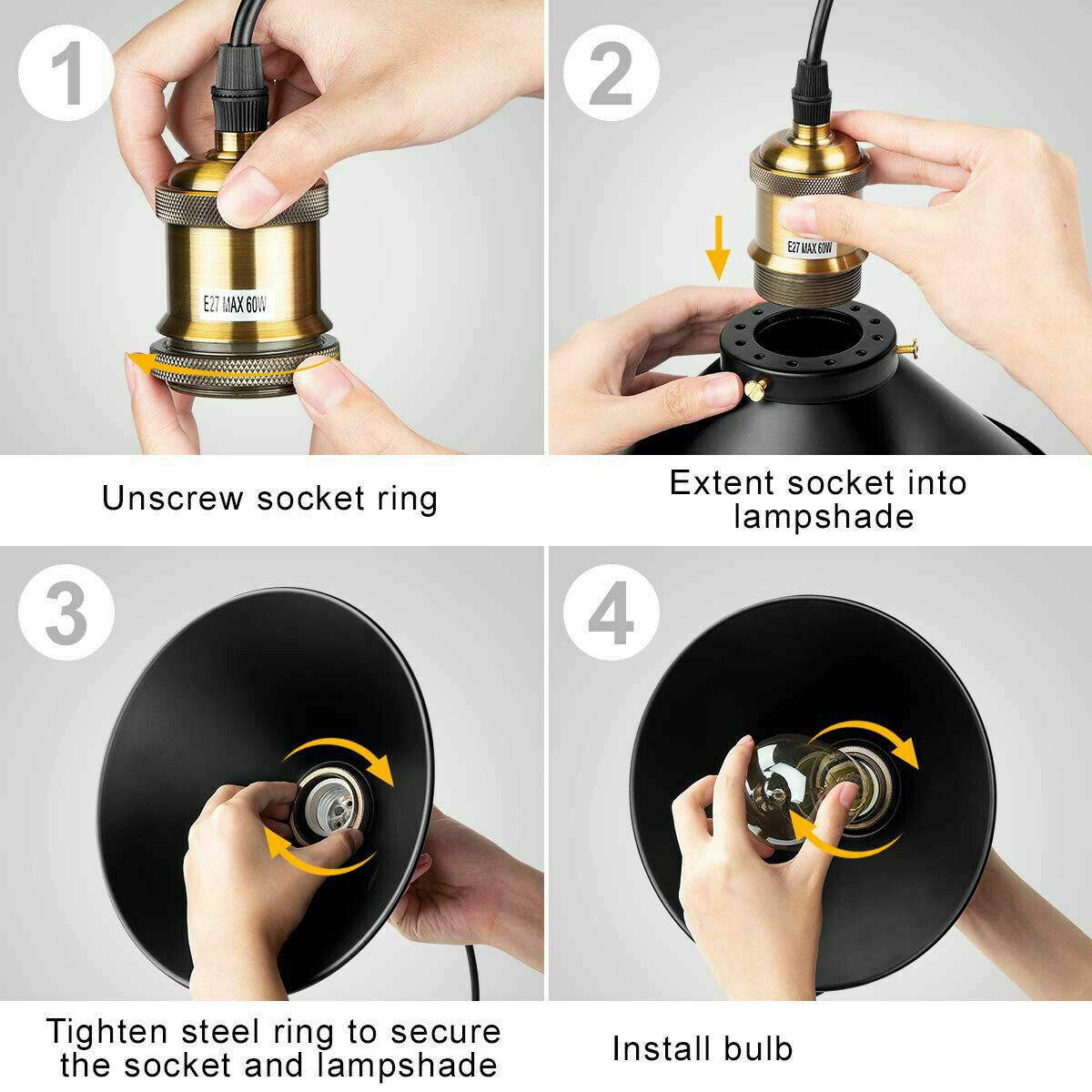 Flexible Height Pendant Lights