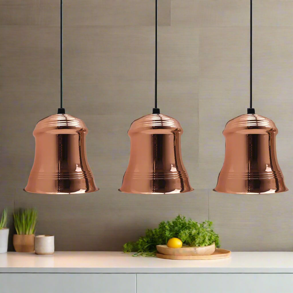 LEDSone industrial vintage Retro Style Pendant Light Rose Gold Colours Lamp Shade~2534 - LEDSone UK Ltd