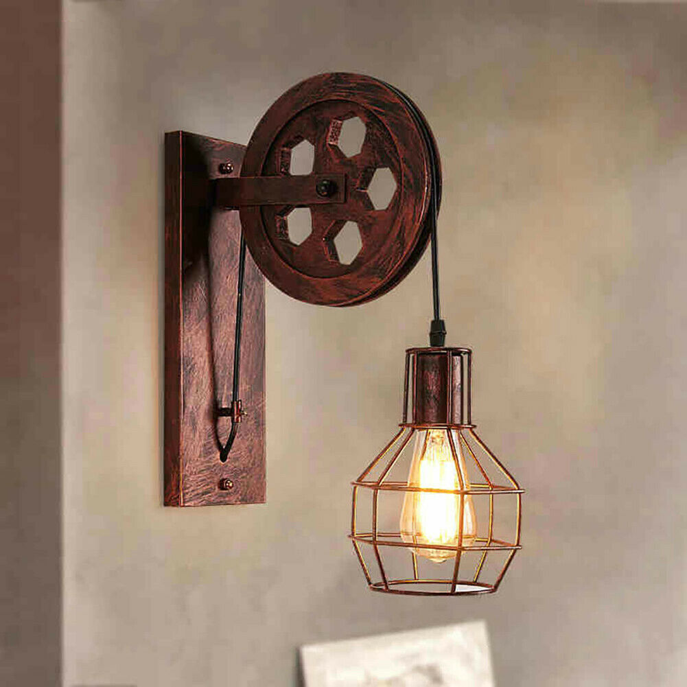 Vintage Pulley Light