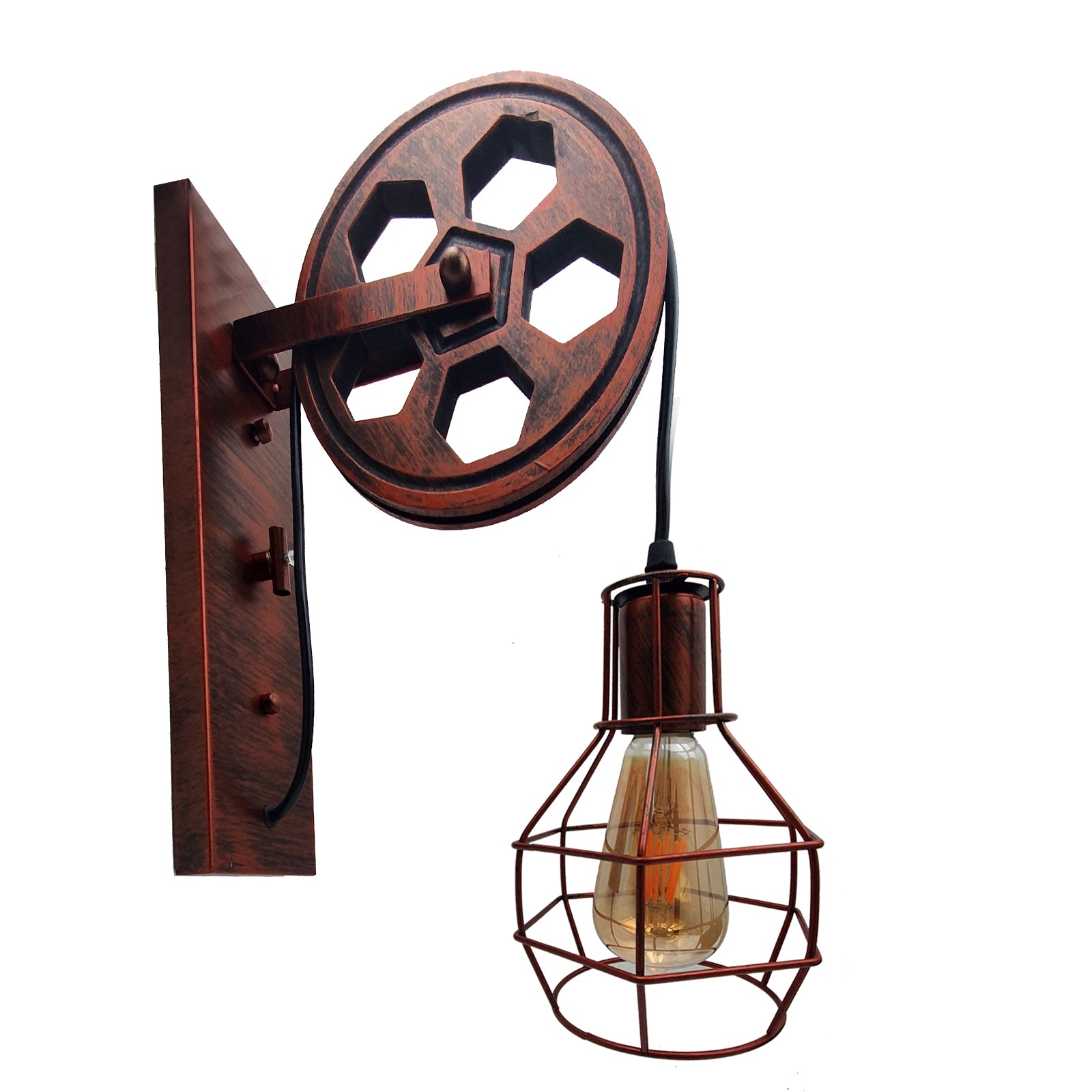 Vintage Pulley Light