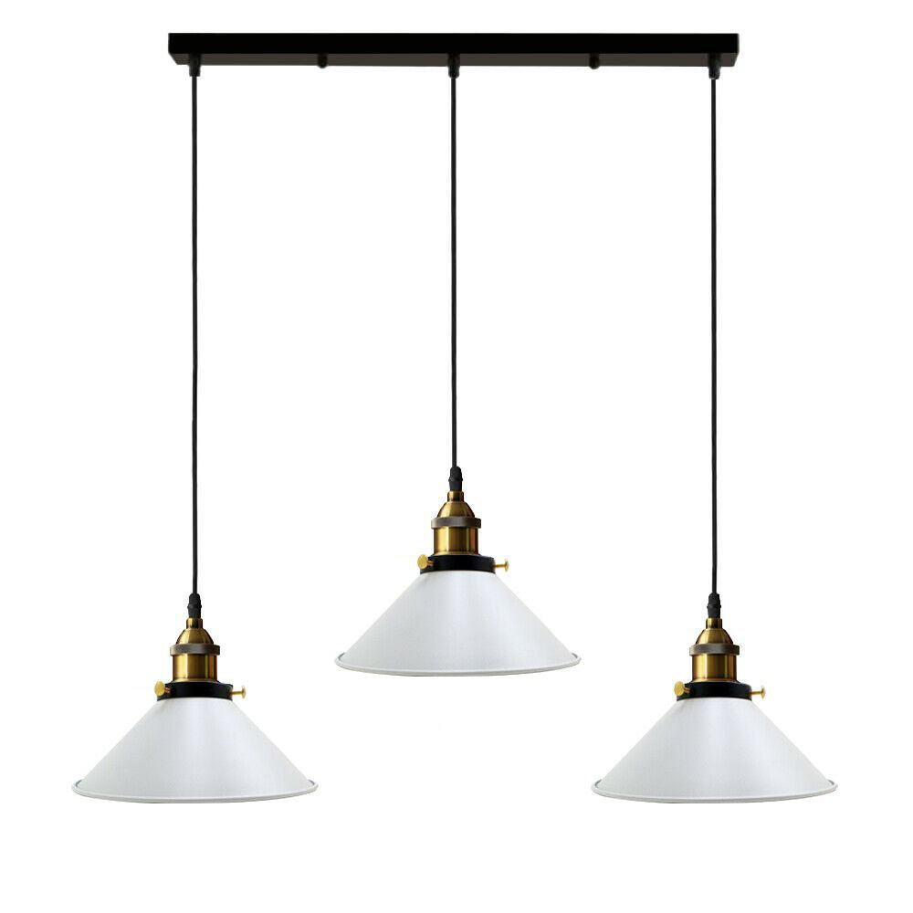 Pendant Light with 3 Heads Cone Style Chandelier