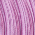 1m/5m/10m 2-aderige ronde verlichtingskabel babyroze gevlochten stof Ledsone~4692