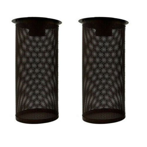 Rustic Red Barrel Shape Cylindrical Wire cage~2194 - LEDSone UK Ltd