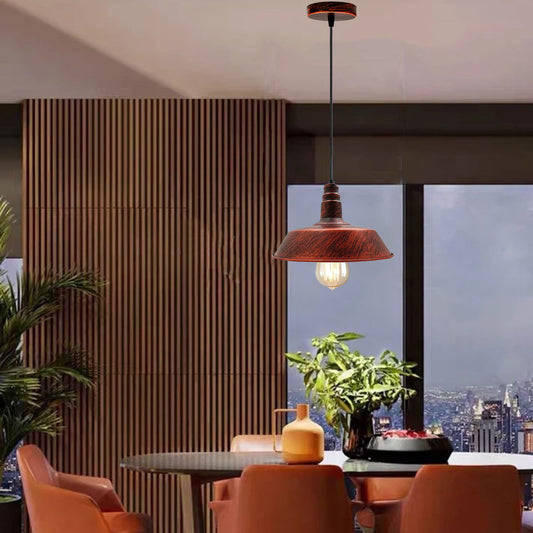 Vintage industrial pendant light