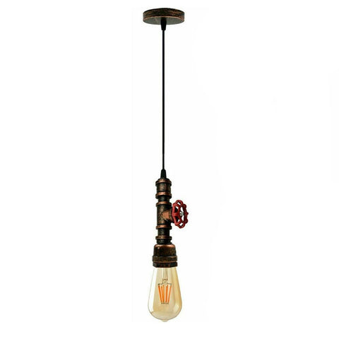 Kroonluchter Plafondlamp Waterpijp E27 Loft Hanglamp ~2575