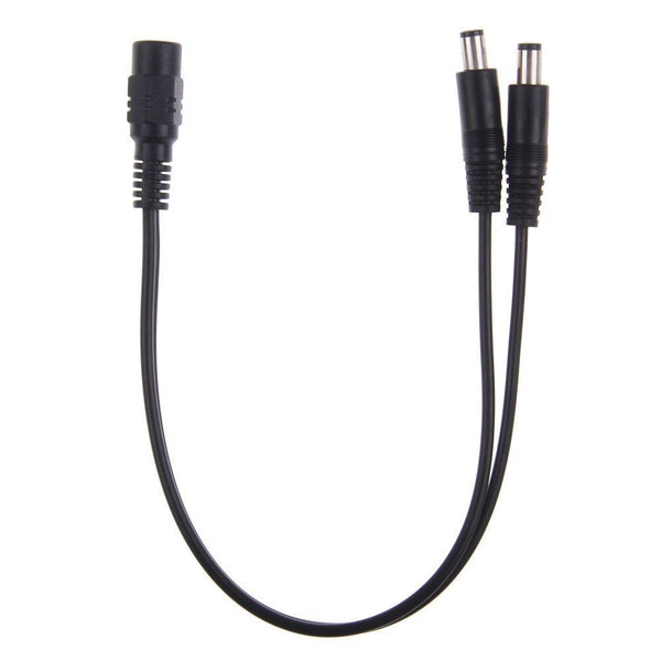 DC-voedingssplitter 2, 4, 6 en 8-polige DC 2,1 mm vrouwelijk naar mannelijk kabel voor CCTV-beveiligingscamera's~4093 – 2-weg