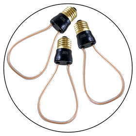 3-pack 4W vintage LED zachte filament E27 decoratieve industriële lamp~1009