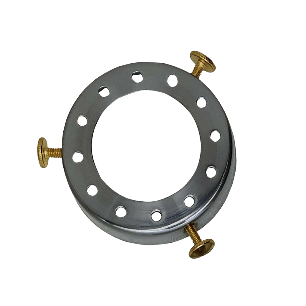 Satin Nickel Lamp Shade Cap for Pendant Light Socket Holder Fitting~1033 - LEDSone UK Ltd