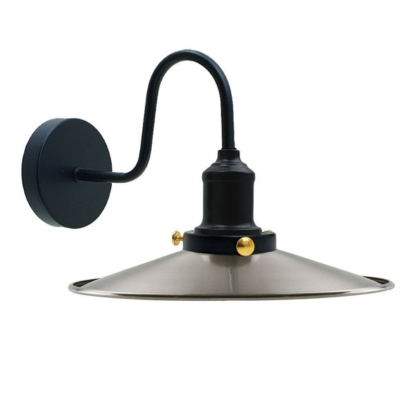 Minimalistische wandlamp voor de leefruimte~1573 – Satijnnikkel