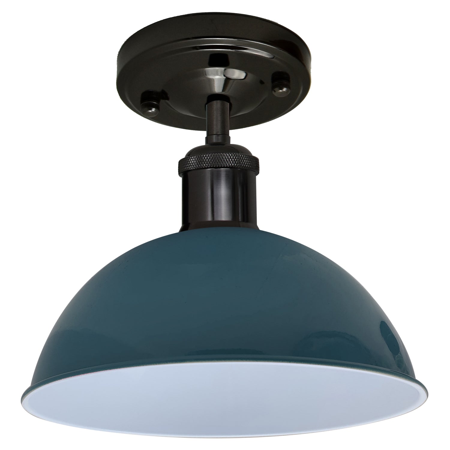 Hanging Modern Blue Dome Pendant Lampshade