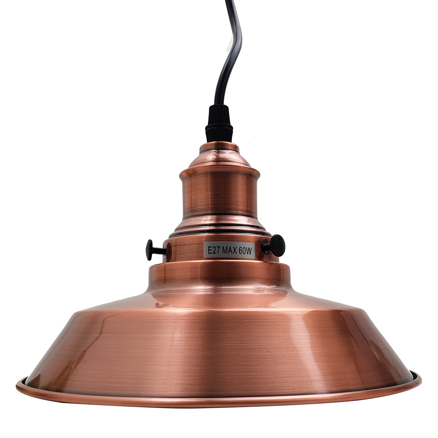 Vintage Industrial Metal Ceiling Pendant Lamp Copper Shade Modern Retro Style~2541 - LEDSone UK Ltd