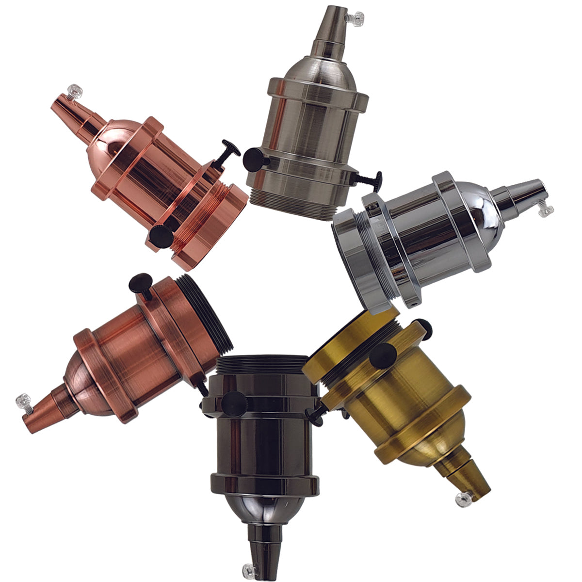 Vintage Industrial Modern Lamp Light Bulb Holder Antique Retro Edison E27Fitting~2678 - LEDSone UK Ltd