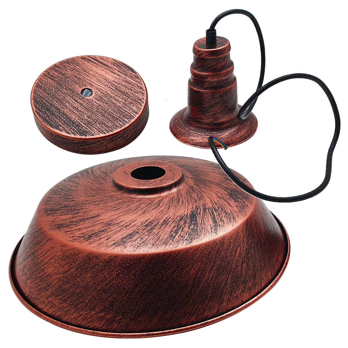 Vintage Industrial Retro Loft Ceiling Lamp New Modern Shade Pendant Light~2703 - LEDSone UK Ltd