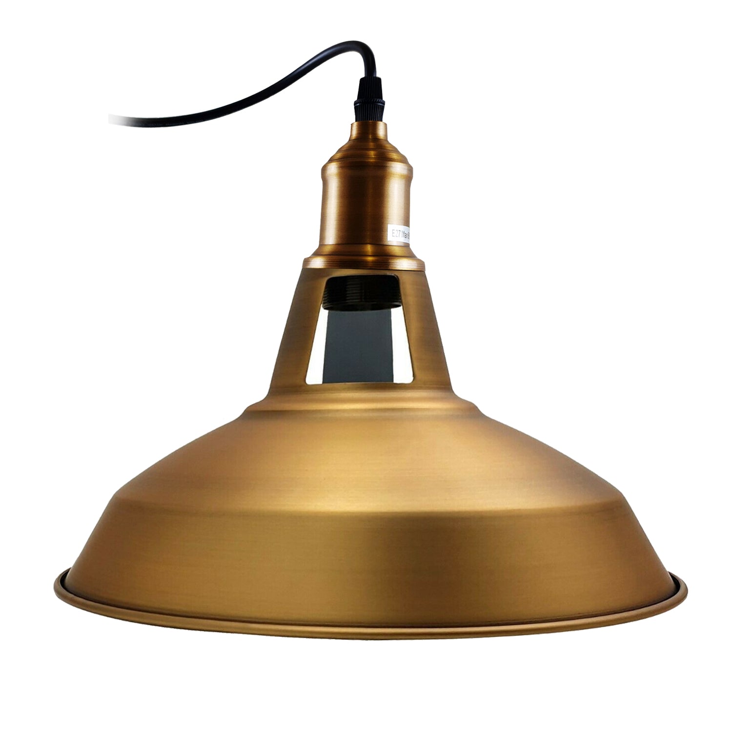 Yellow Brass Metal Ceiling Lamp Shade Pendant Light~1477 - LEDSone UK Ltd