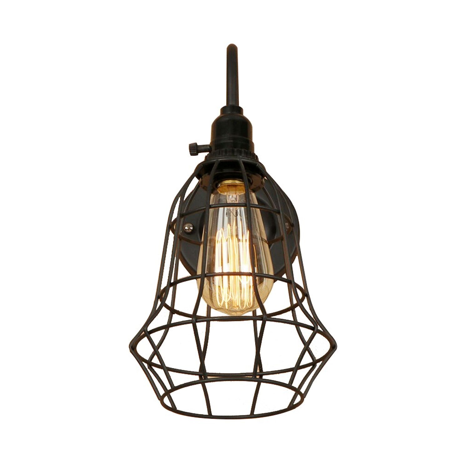 Vintage Industrial Retro Wall Light Rustic Pulley Indoor Sconce Lamp Fixture~2669 - LEDSone UK Ltd