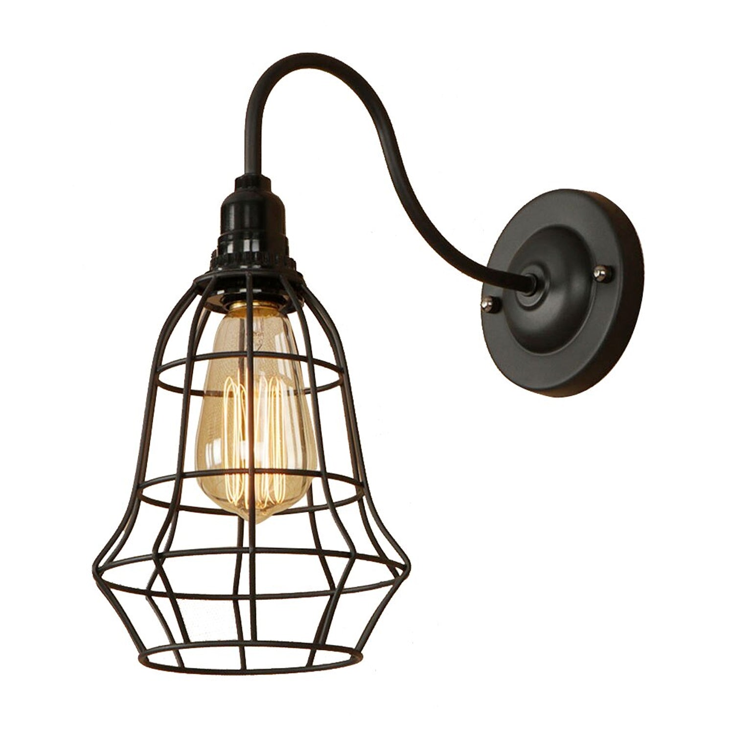 Vintage Industrial Retro Wall Light Rustic Pulley Indoor Sconce Lamp Fixture~2669 - LEDSone UK Ltd