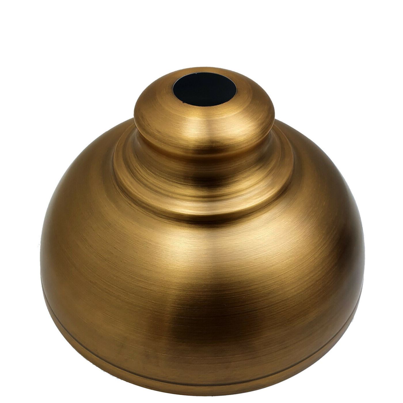 Vintage Industrial Yellow Brass Pendant LampShade Modern Metal Retro Style~2574 - LEDSone UK Ltd