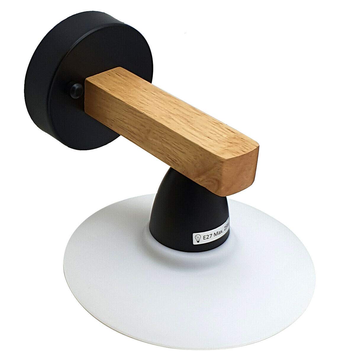 Black Vintage Lamp and Retro Wall Light