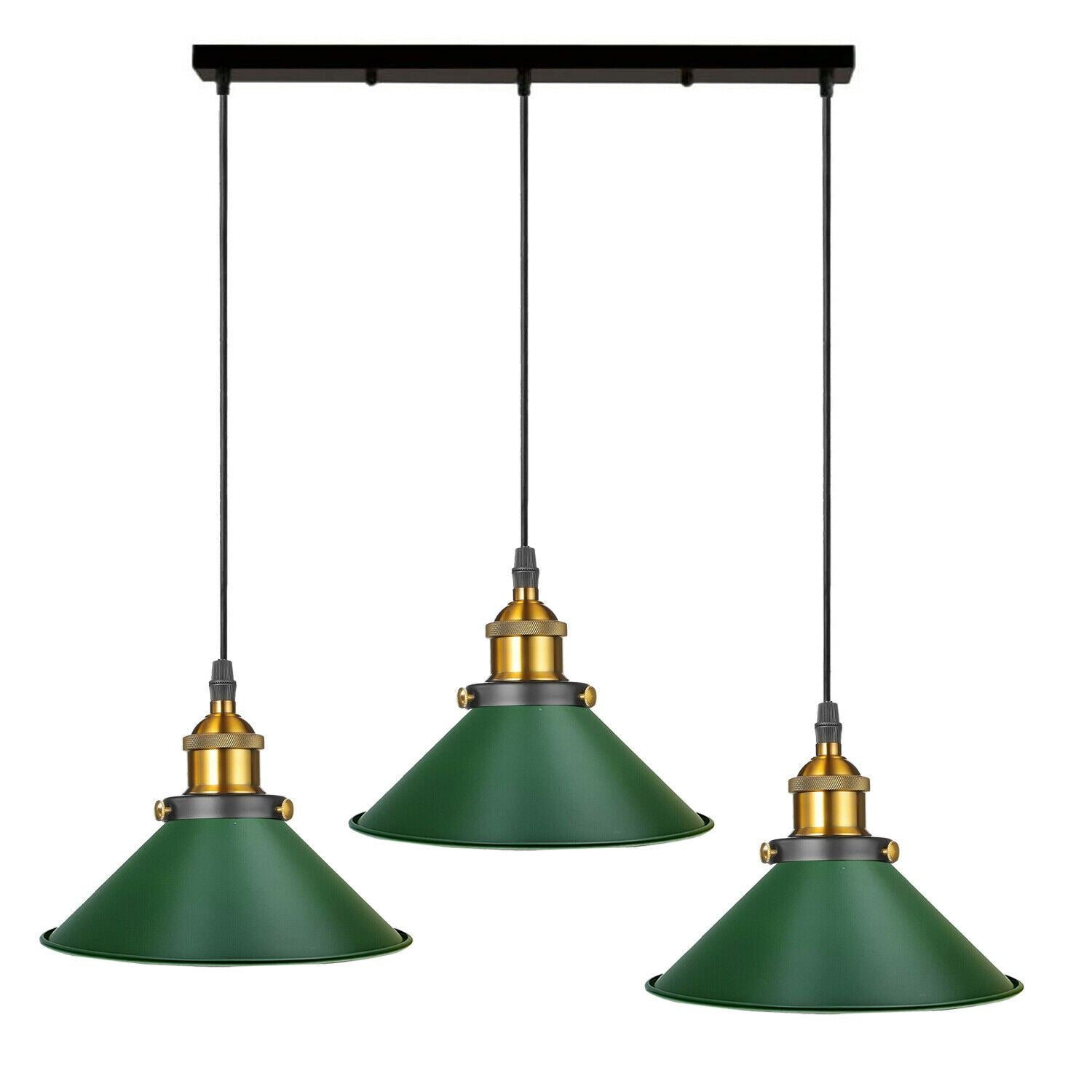 Multi-Light Industrial Ceiling Fixture