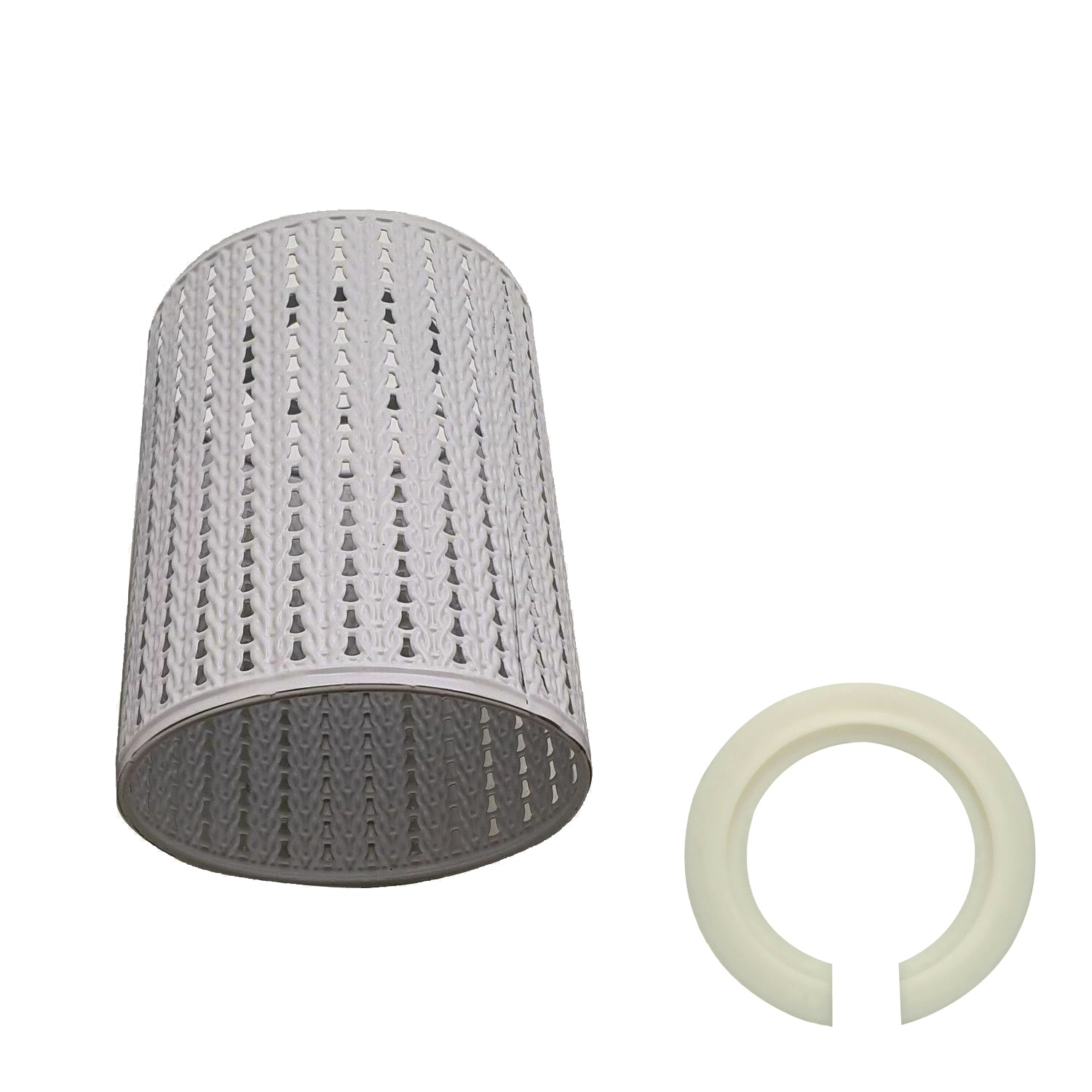 New style White Vintage metal wire cage lamp shade~1998 - LEDSone UK Ltd