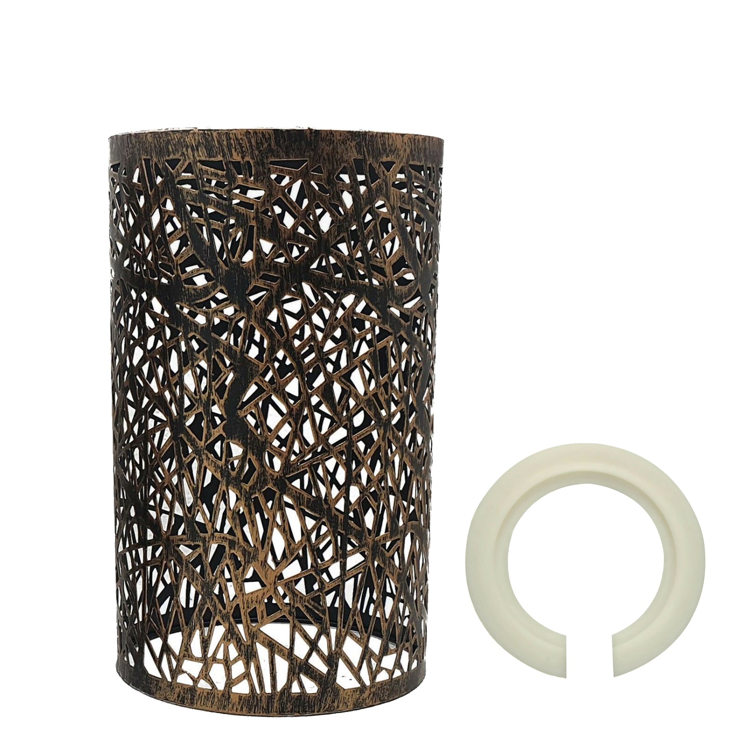 LEDSone industrial vintage Modern Drum Lampshade Brushed Copper Colour Retro Style~2451 - LEDSone UK Ltd