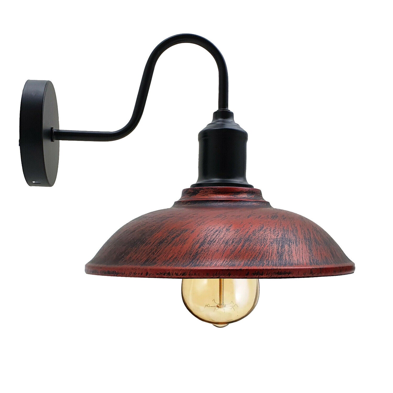 Rustic Wall Lights Rustic Red Chandelier~1874 - LEDSone UK Ltd