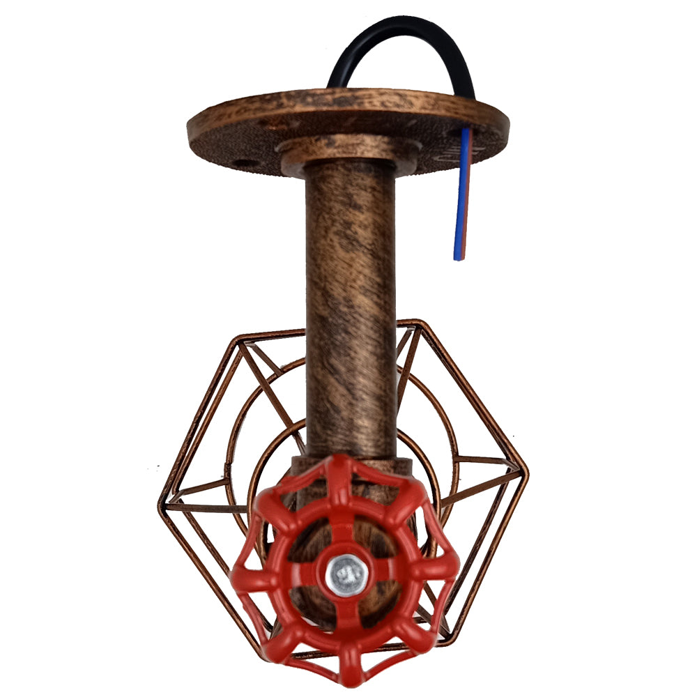 Wall Lights Metal Waterpipe Vintage Modern Industrial Rustic Steampunk UK~2169 - LEDSone UK Ltd