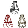 Industriële waterlelie ijzerdraad kooi lamp verlichting decoratie kap~2909