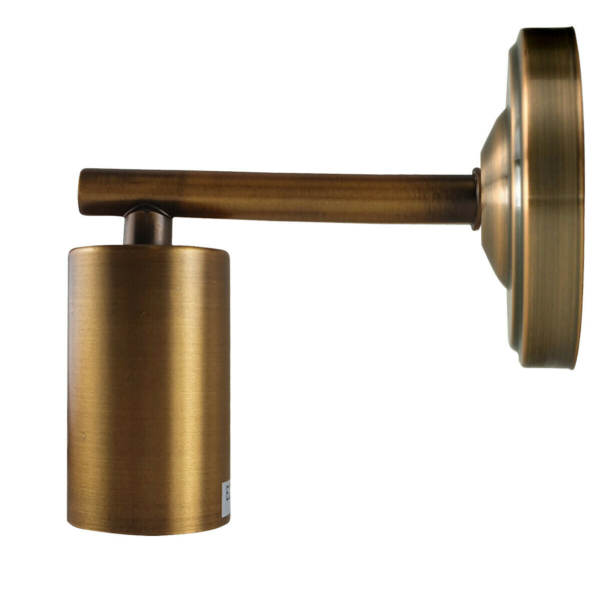 Yellow Brass Industrial Vintage Retro Metallic Sconce Wall Light Lamp Fitting~1693 - LEDSone UK Ltd