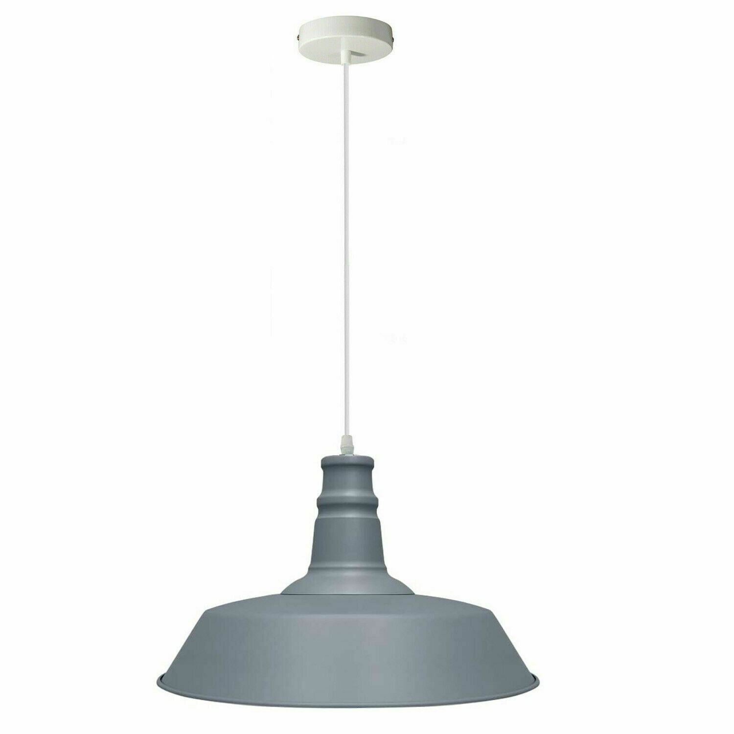 Metal Bowl Shade Pendant Light Chandelier Decorative Hanging Lamp Pendant Lighting Adjustable~1277 - LEDSone UK Ltd