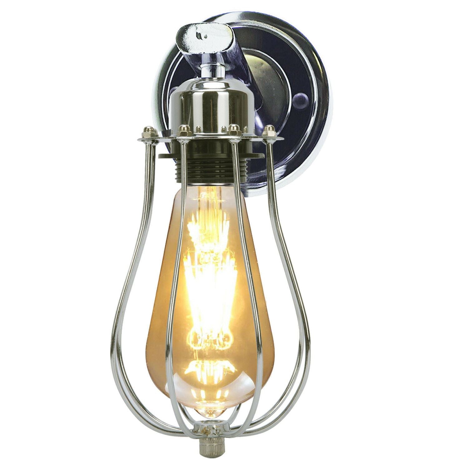 Chrome finish wall lights.JPG