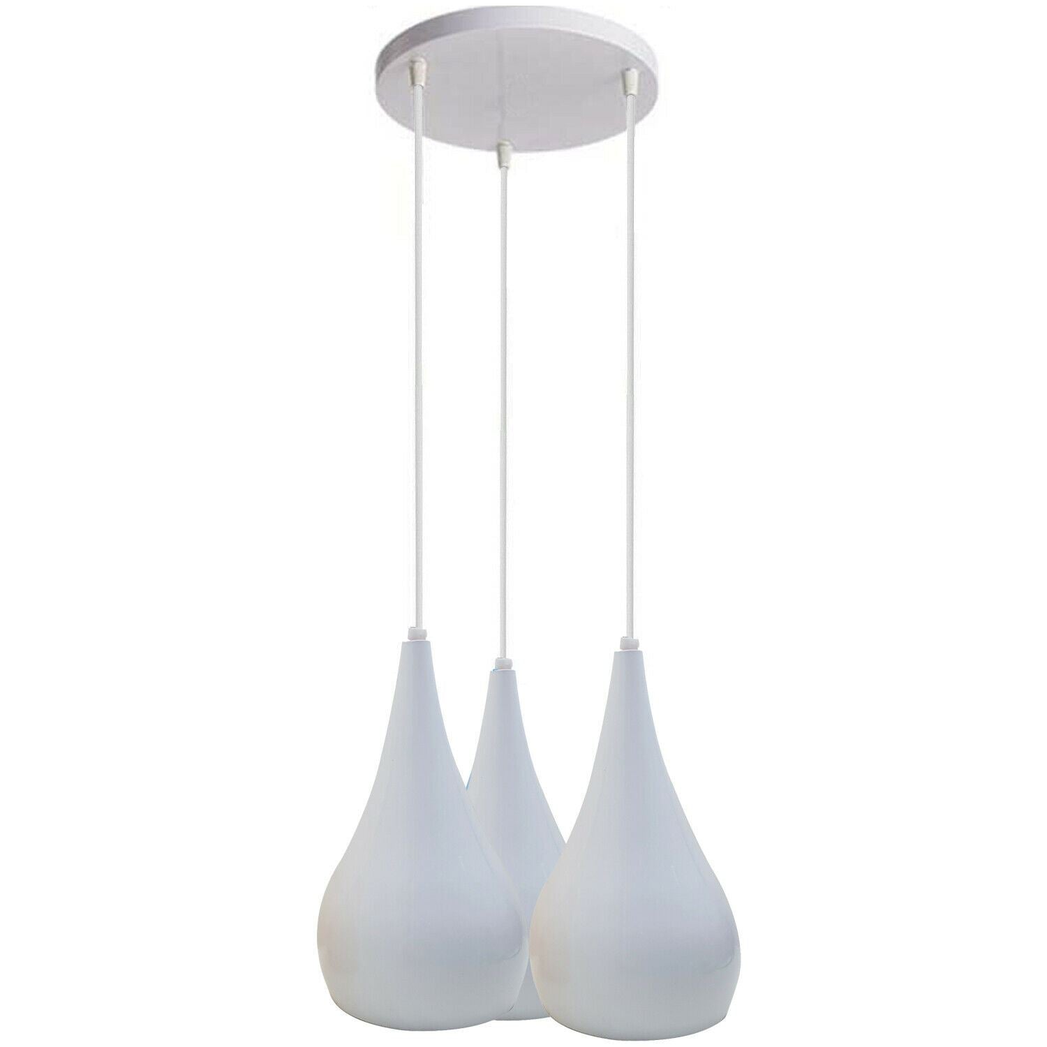 Cluster Lampshade Chandelier Pendant Ceiling Light 