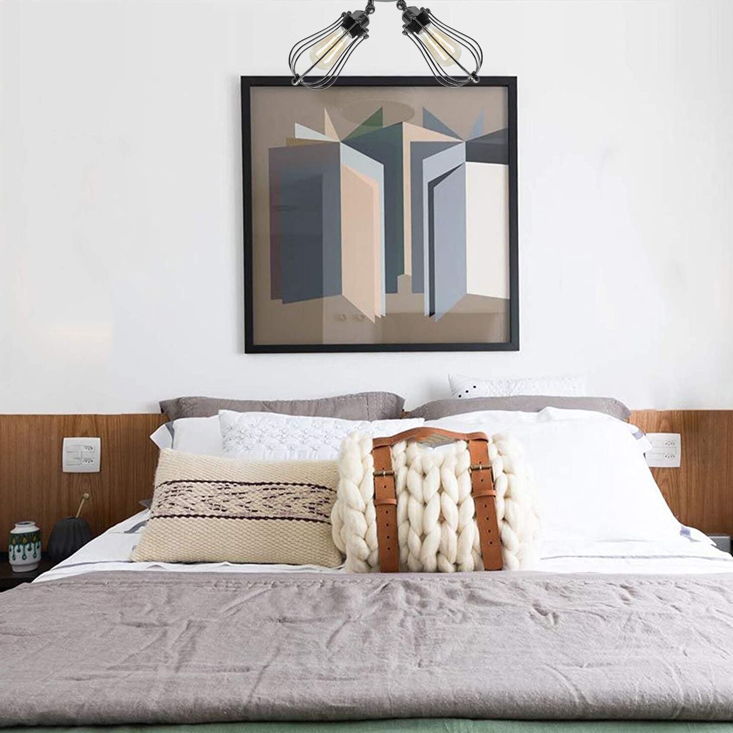 Modern Vintage Industrial celing light