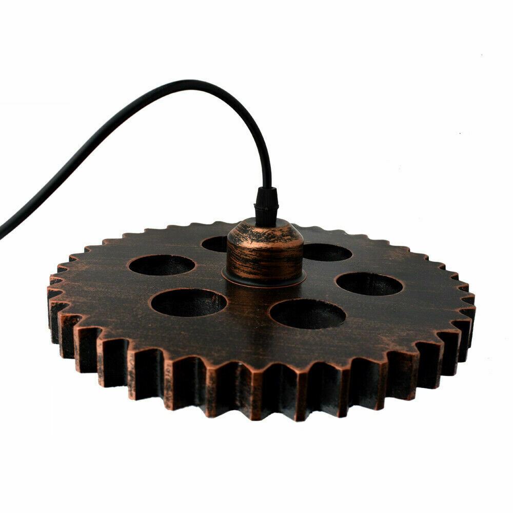 Retro Industrial Vintage Wood Pendant Light Shade Chandelier Ceiling Lamp Shade~1135 - LEDSone UK Ltd