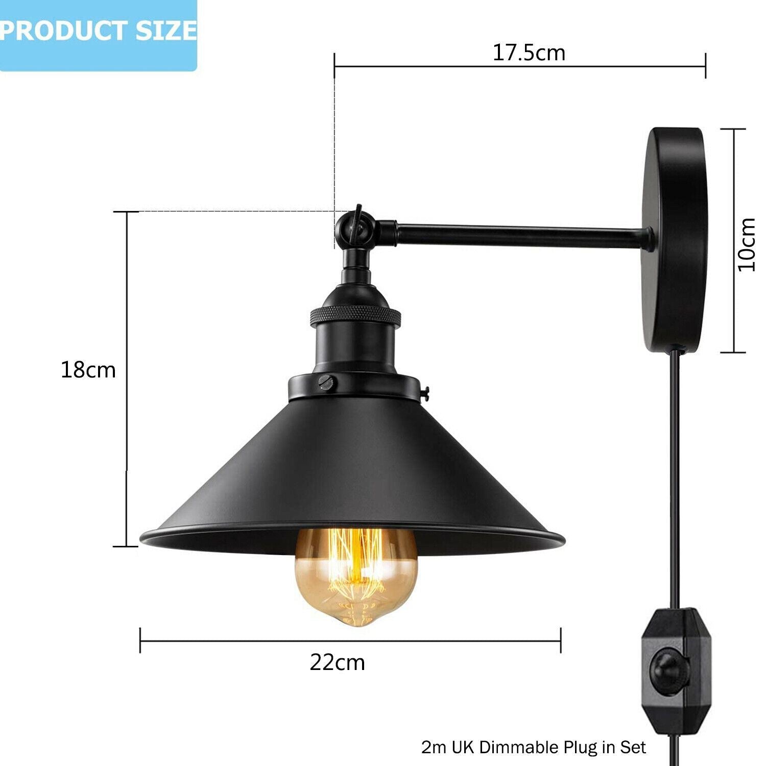 bedroom lighting wall - size image
