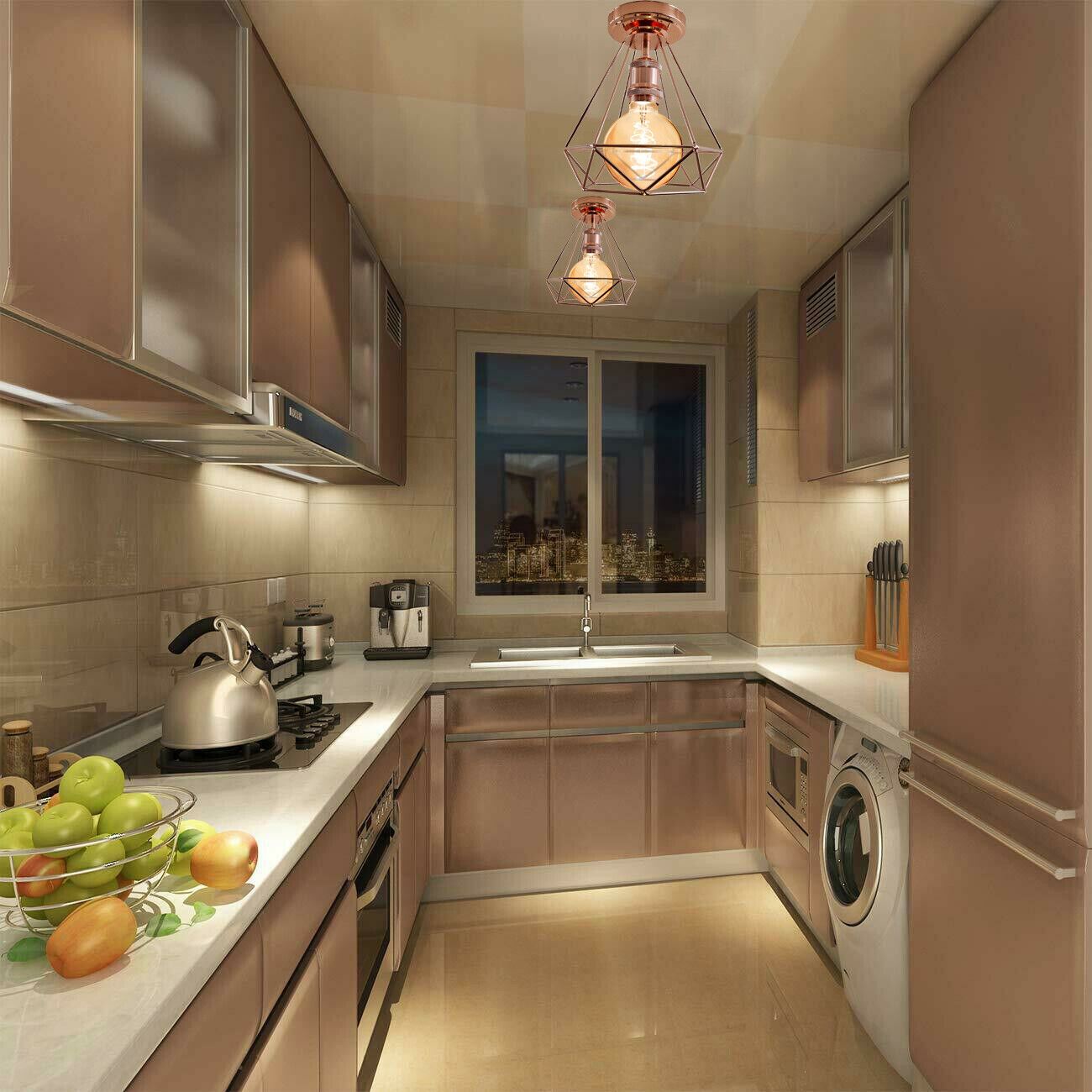 Retro Vintage Style Ceiling Light Fixtures 