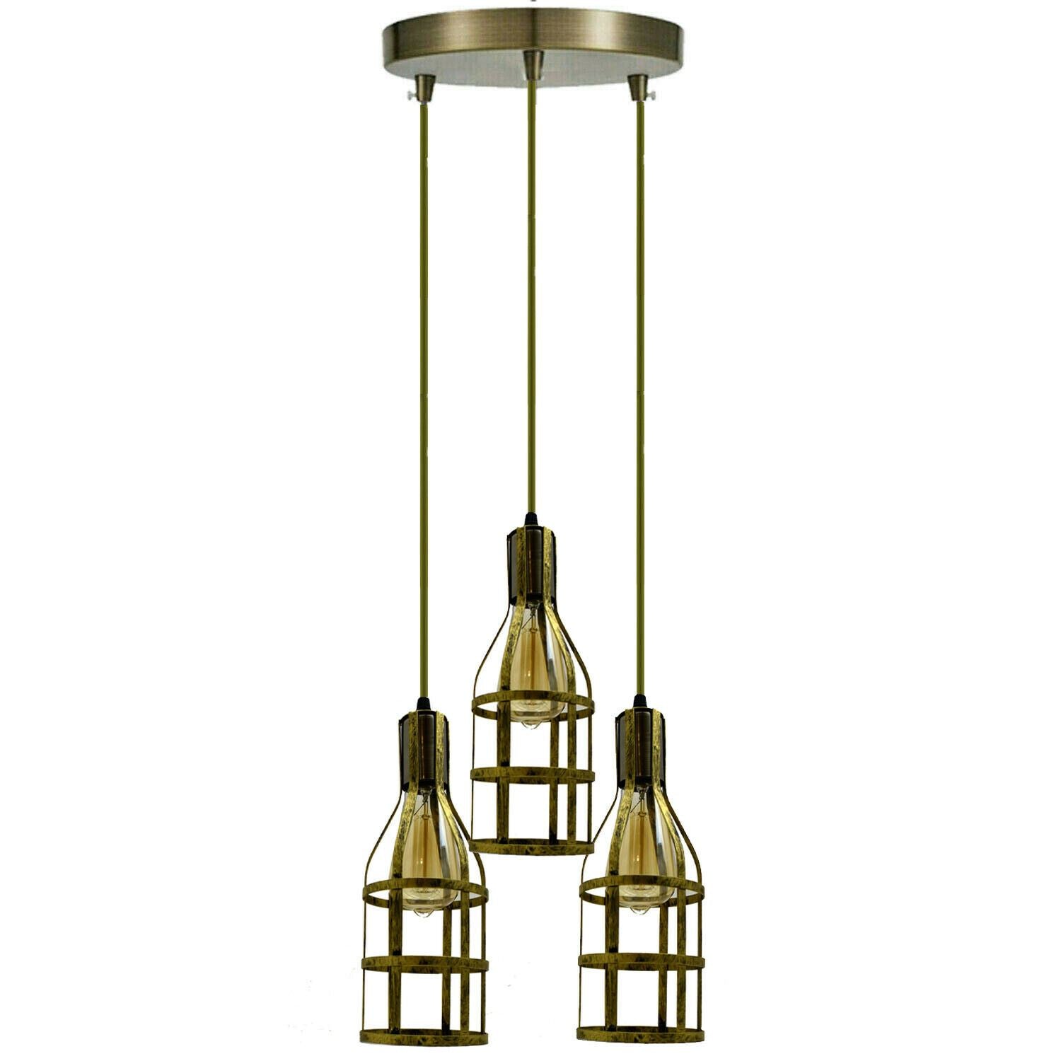 3-Heads Ceiling Pendant Cluster Light 