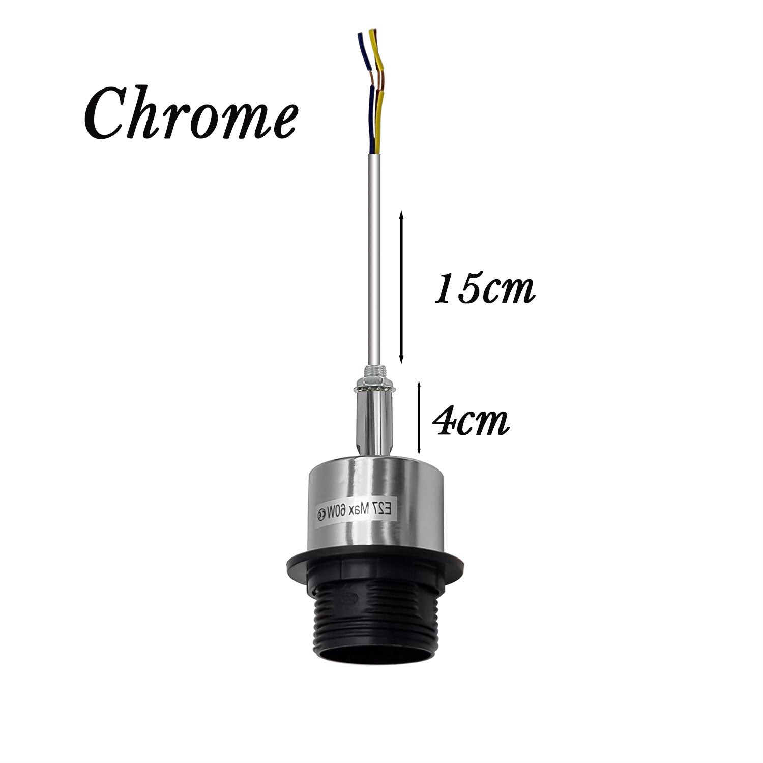 E27 Edison Base Light Bulb Wire Lamp Holder