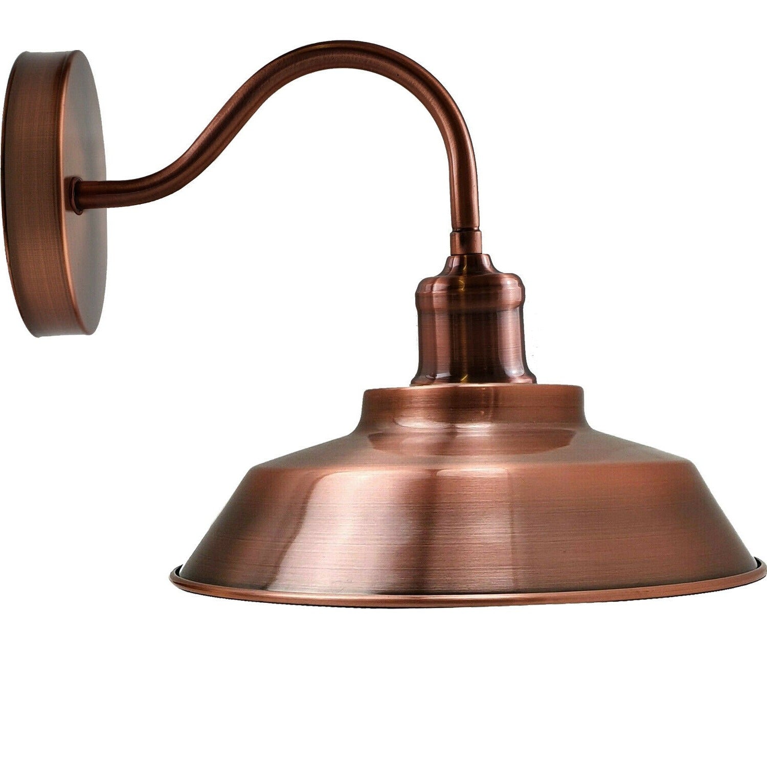 copper wall lamp