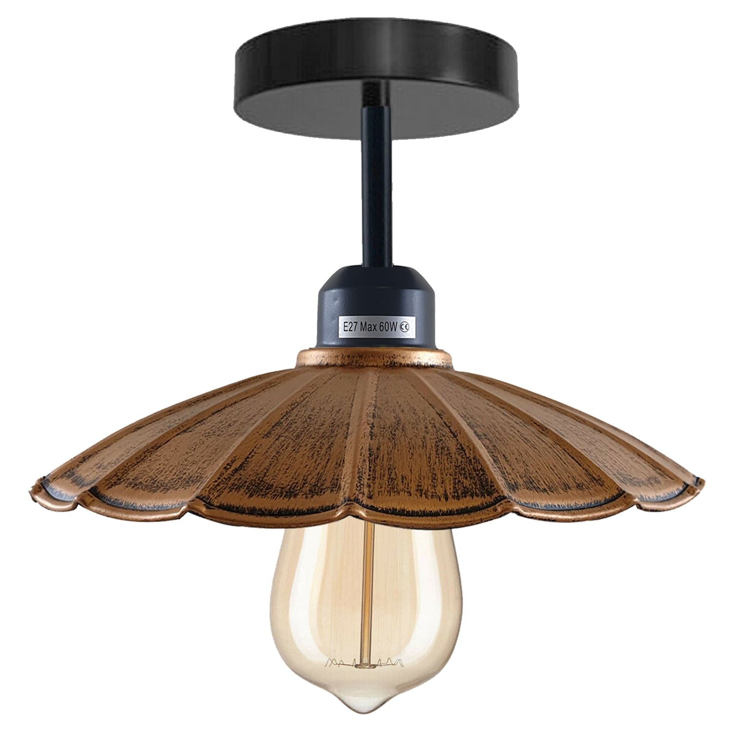 Modern Industrial Retro Metal Light Shades Ceiling Pendant Lampshade