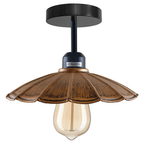 Moderne industriële retro metalen plafond hanglamp ~1402