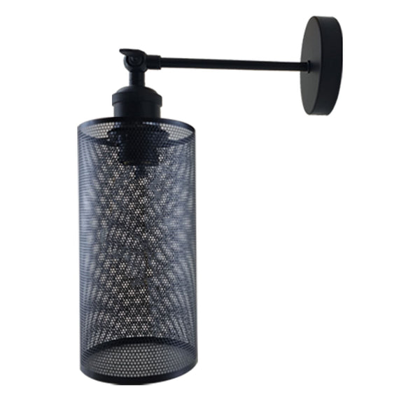 Moderne industriële retro vintage wandlamp voor binnen, keukeneiland~1203 – Zwart Type 1 / Zonder lamp