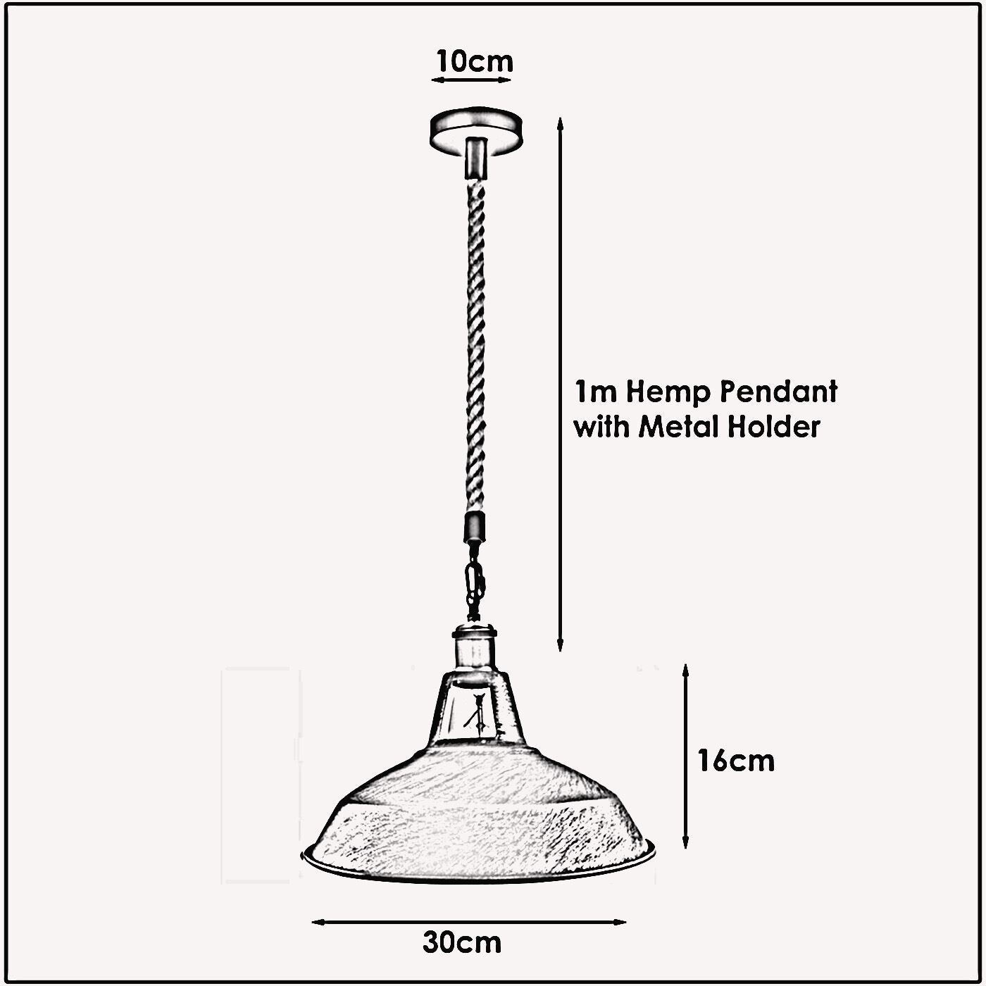 Industrial Modern Retro Vintage Style Ceiling Pendant Light Chandelier Lampshade~1129 - LEDSone UK Ltd
