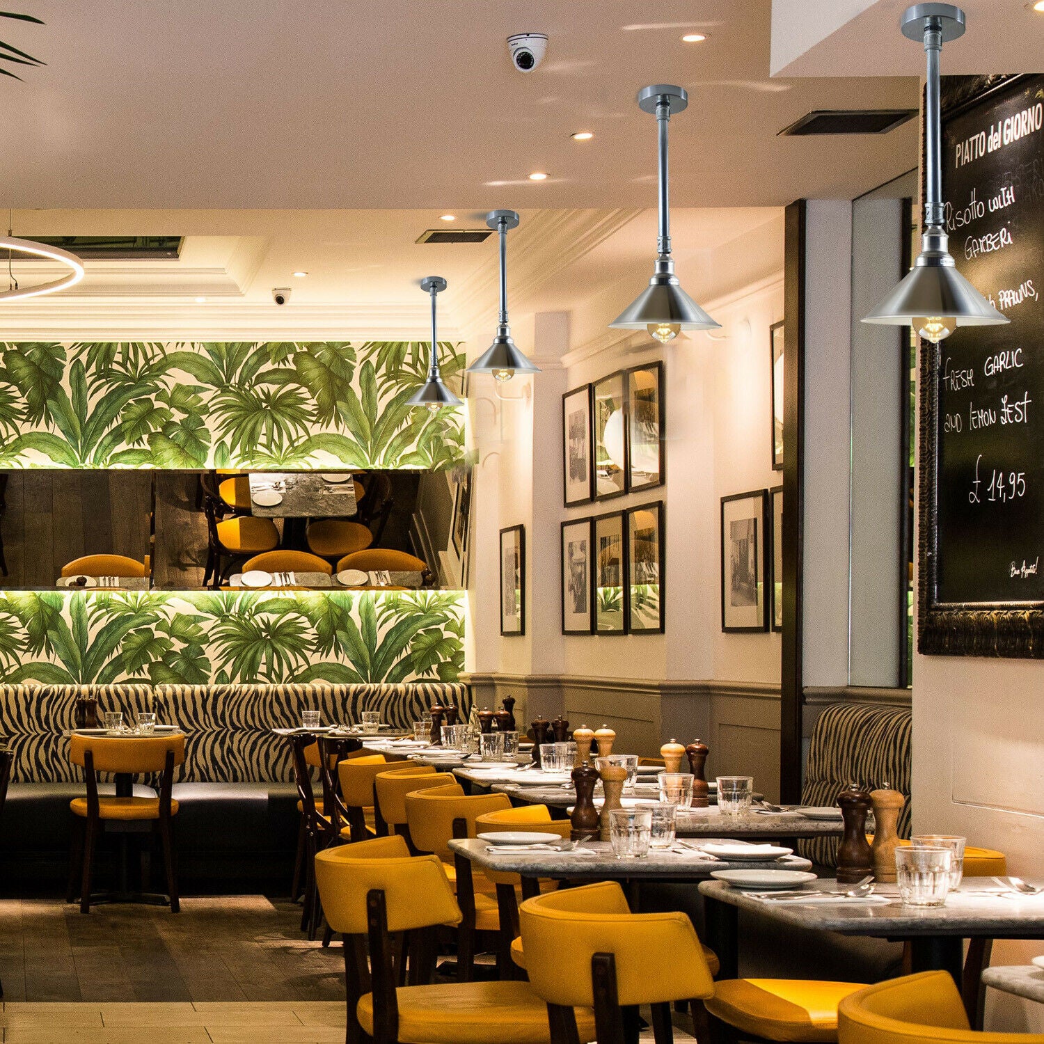 Modern Hanging Retro Light Vintage Industrial Metal Ceiling Pipe Pendant Shade~3411 - LEDSone UK Ltd