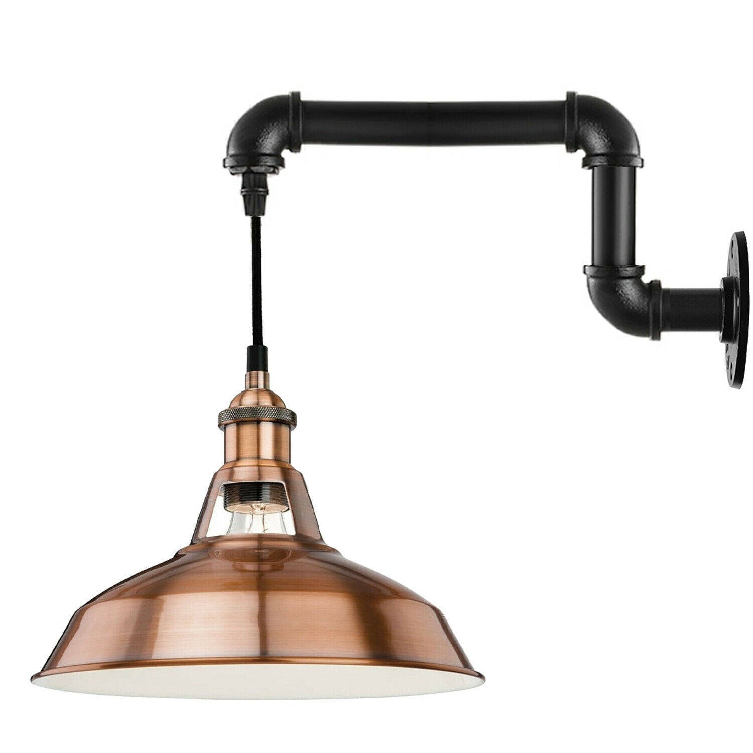 Industrial Vintage Retro Rustic Sconce Wall Light hanging sconces Lamp Fitting Fixture~3408 - LEDSone UK Ltd