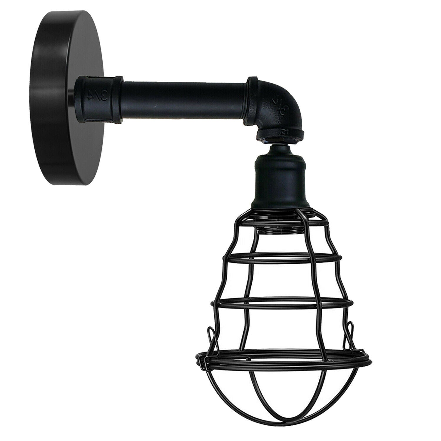 Modern Retro industrial Water pipe Wall light vintage indoor fixture Light~3407 - LEDSone UK Ltd