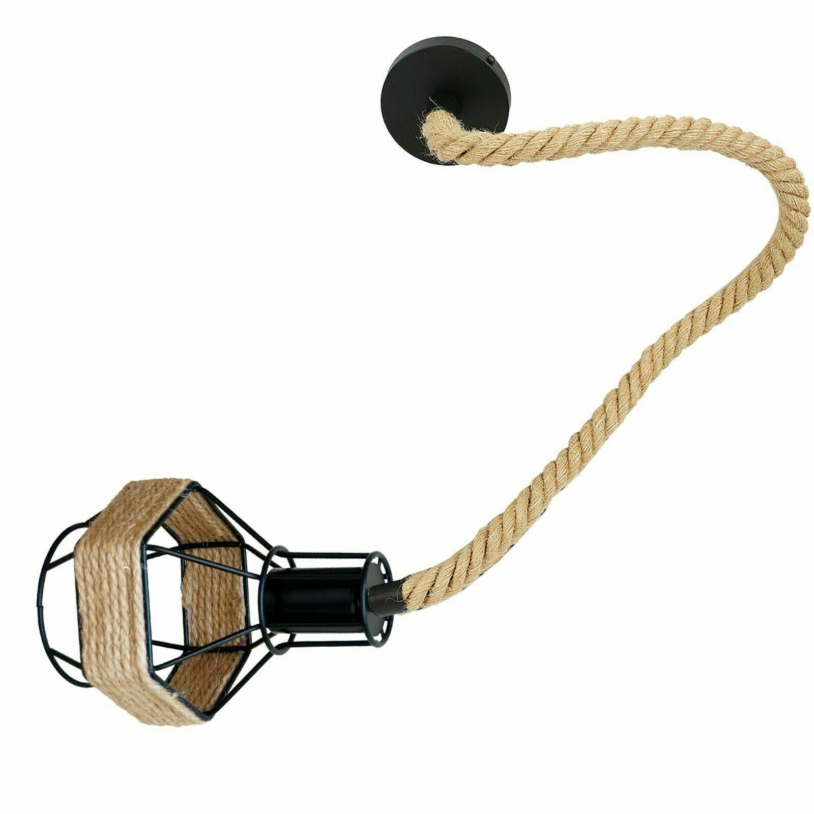 Retro Industrial Vintage Suspended Metal Shade Ceiling Pendant Light~1130 - LEDSone UK Ltd