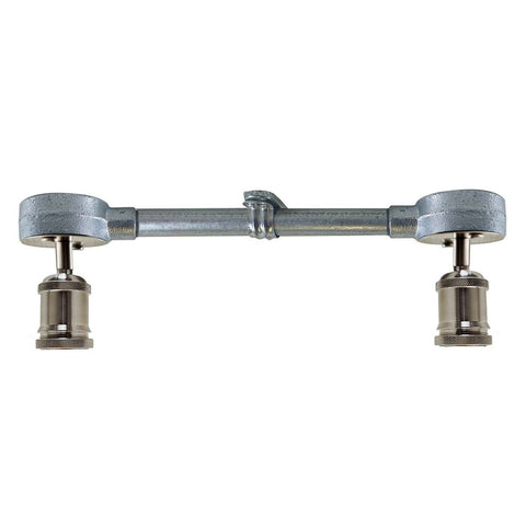 Vintage industriële hanglamp met gegalvaniseerde pijp, plafondlamp van metaal voor hotel, restaurant, bar, eetkamer en garage~1239