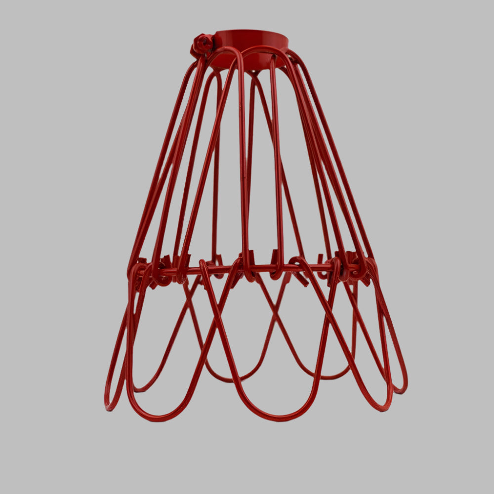 Retro Pendant Lighting Wire Cage Shade Vintage Industrial Modern Loft Light~1413 - LEDSone UK Ltd